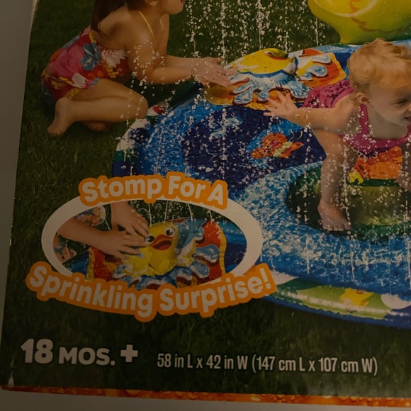 Bonsai Jr Ducky Pond Splash Mat 18 months+ stomp for sprinkling surprise New - Picture 7 of 7